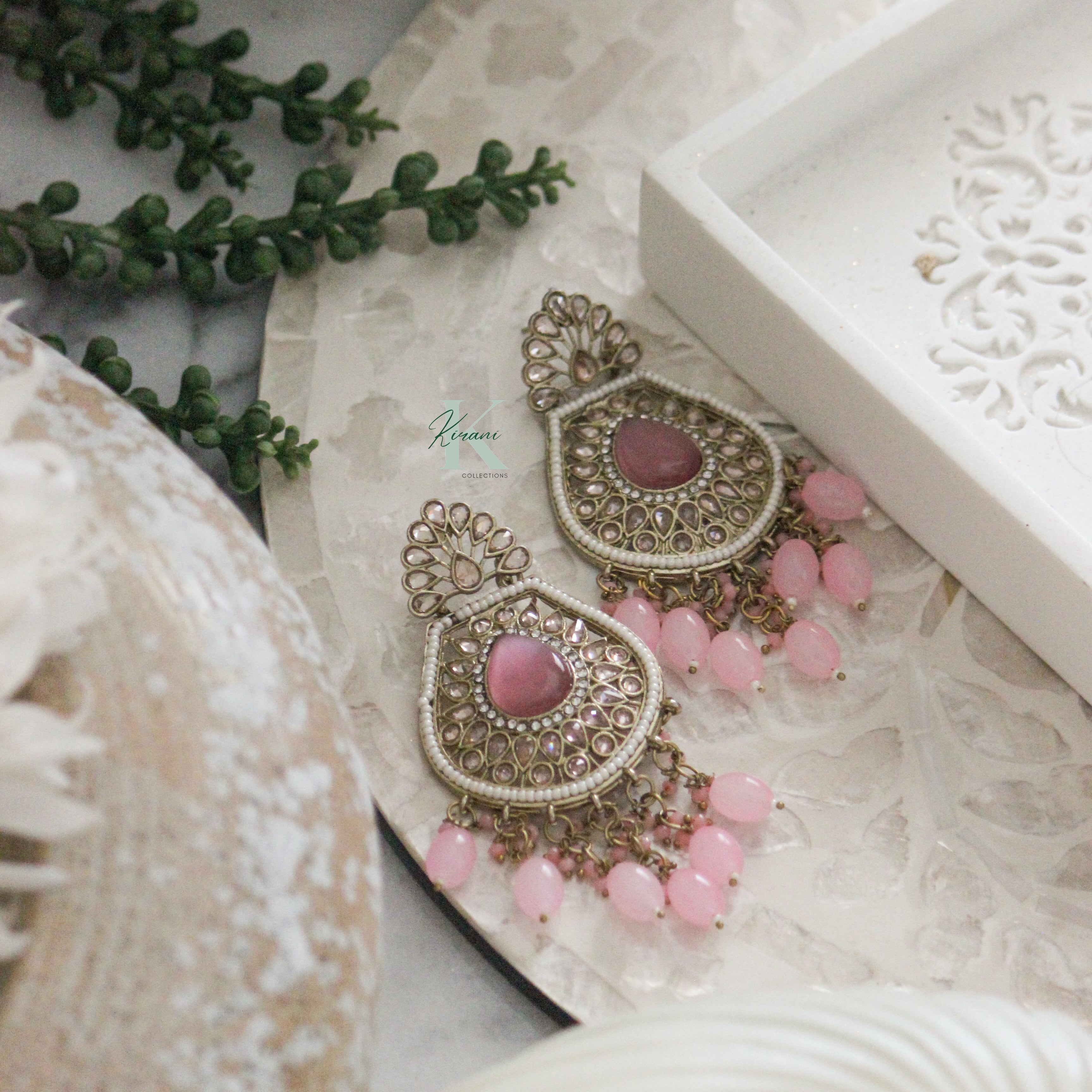 MAITREYI - Pink Earrings