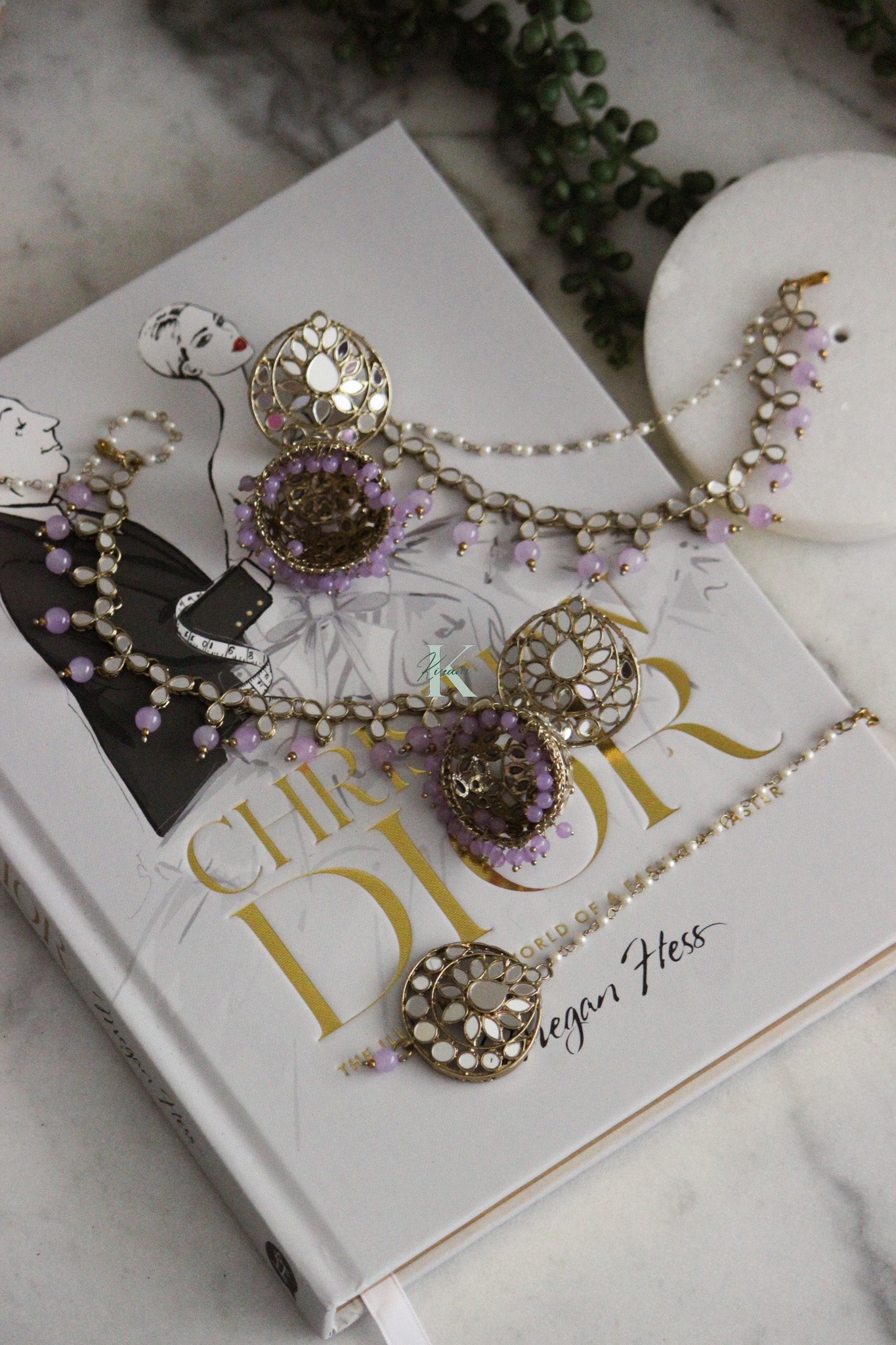 BELLA Sahare Earrings & Maangtika