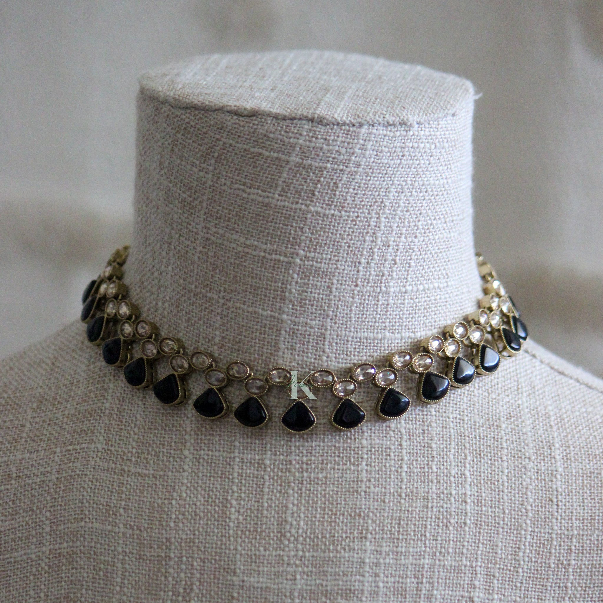 CELINE - Black Necklace Set