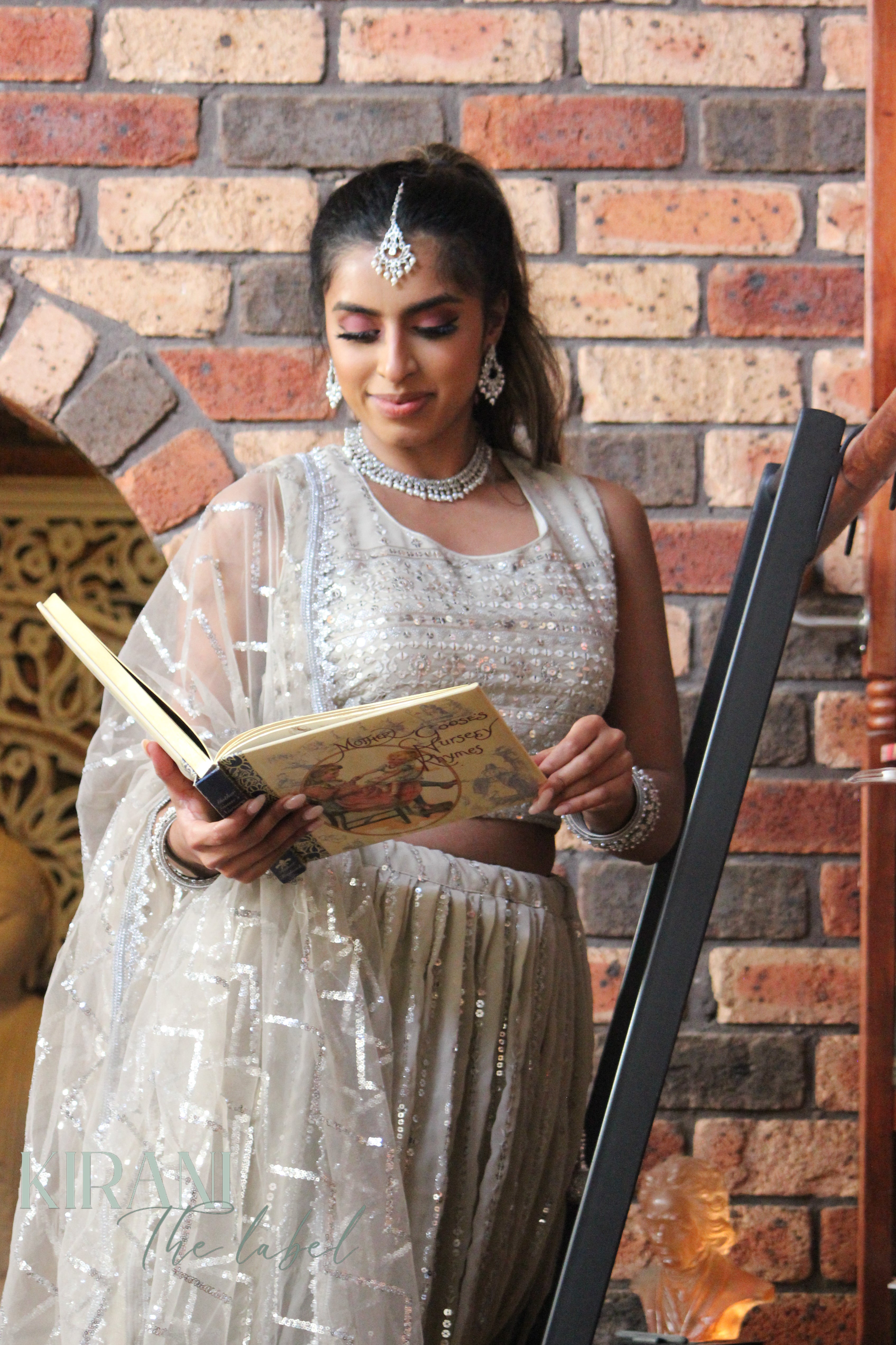 Amara - Faded Mint Lehenga