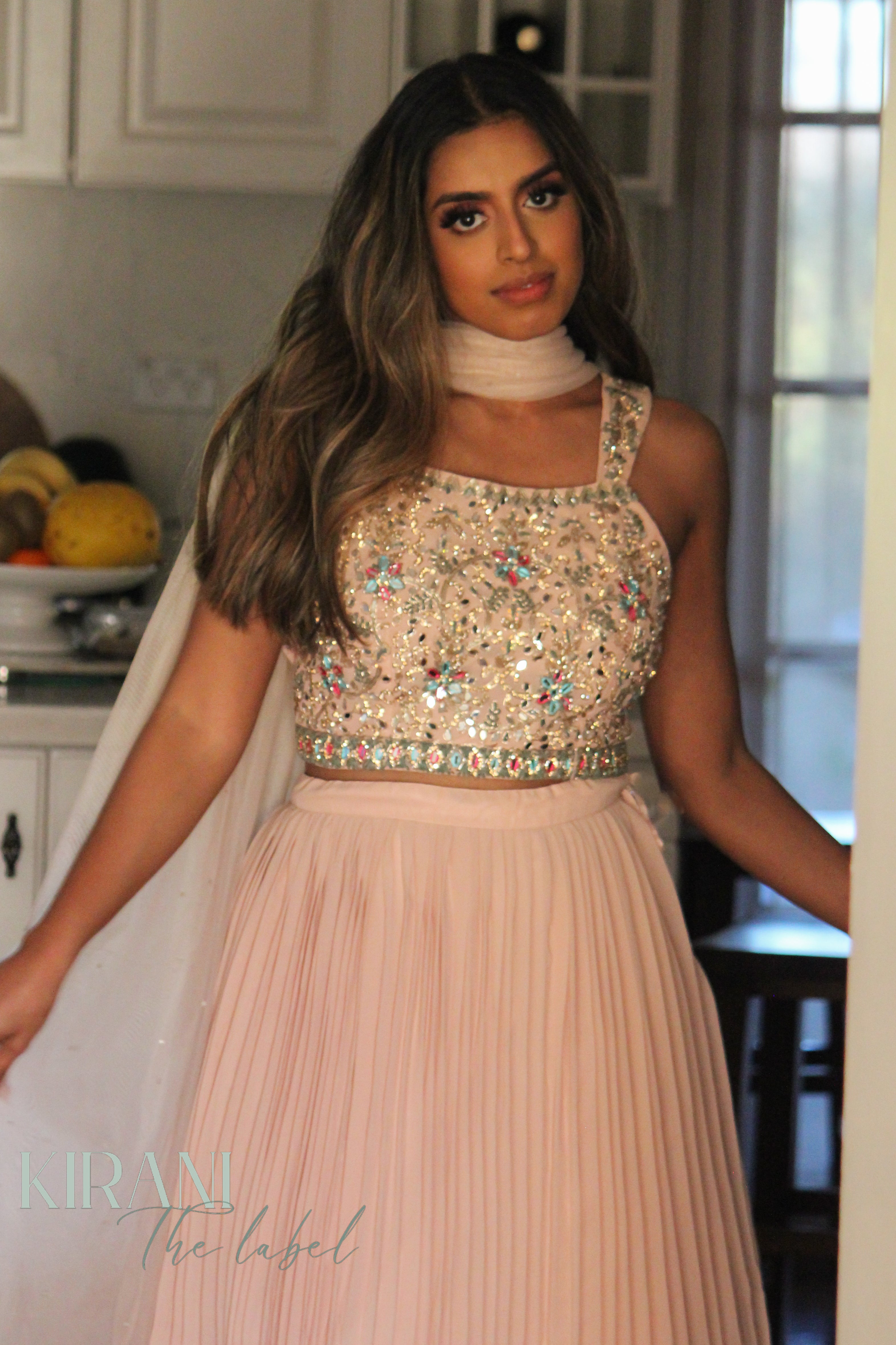 Pink Lehenga Set with Dupatta