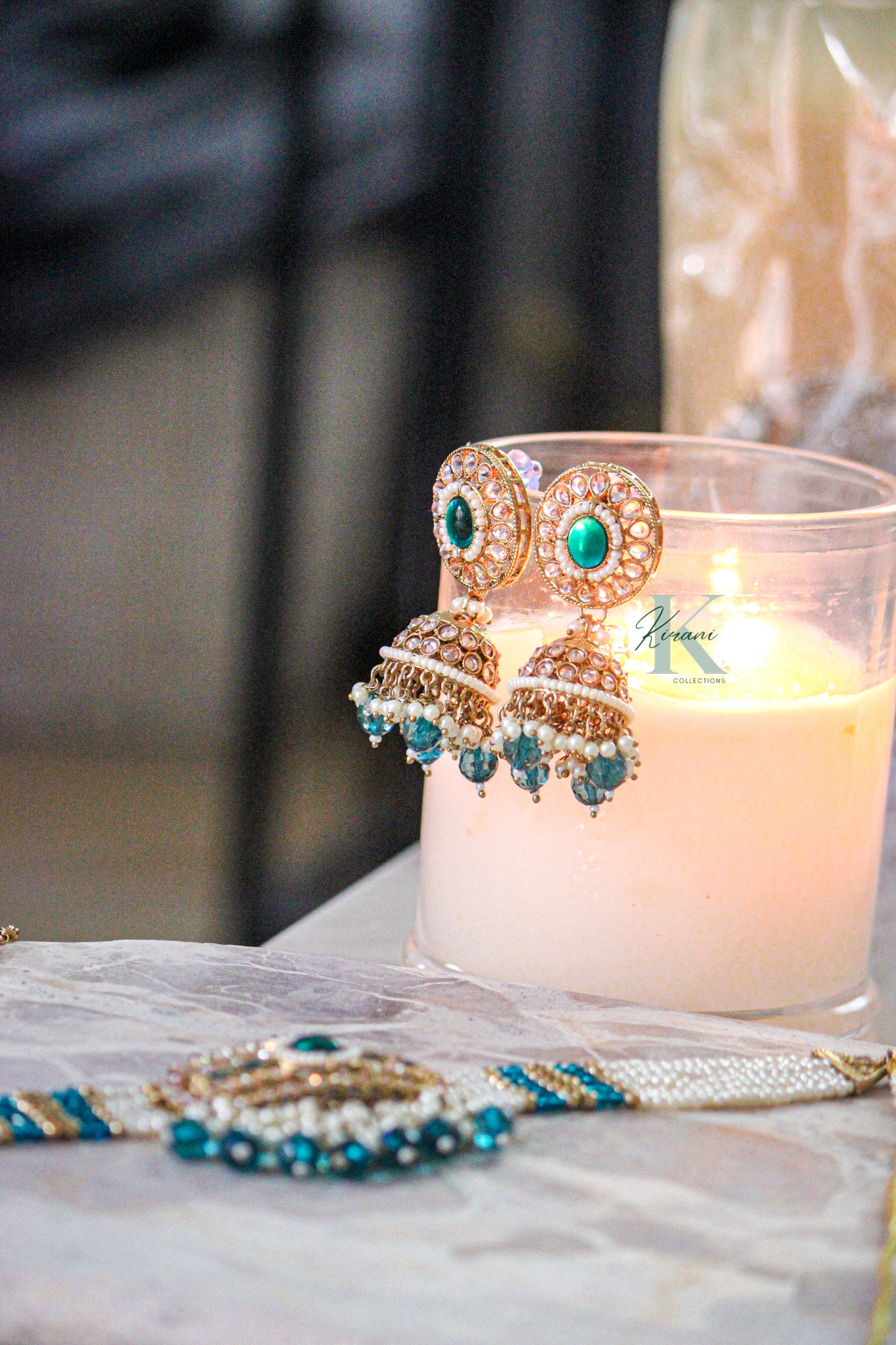 ELÉA - Teal Necklace Set