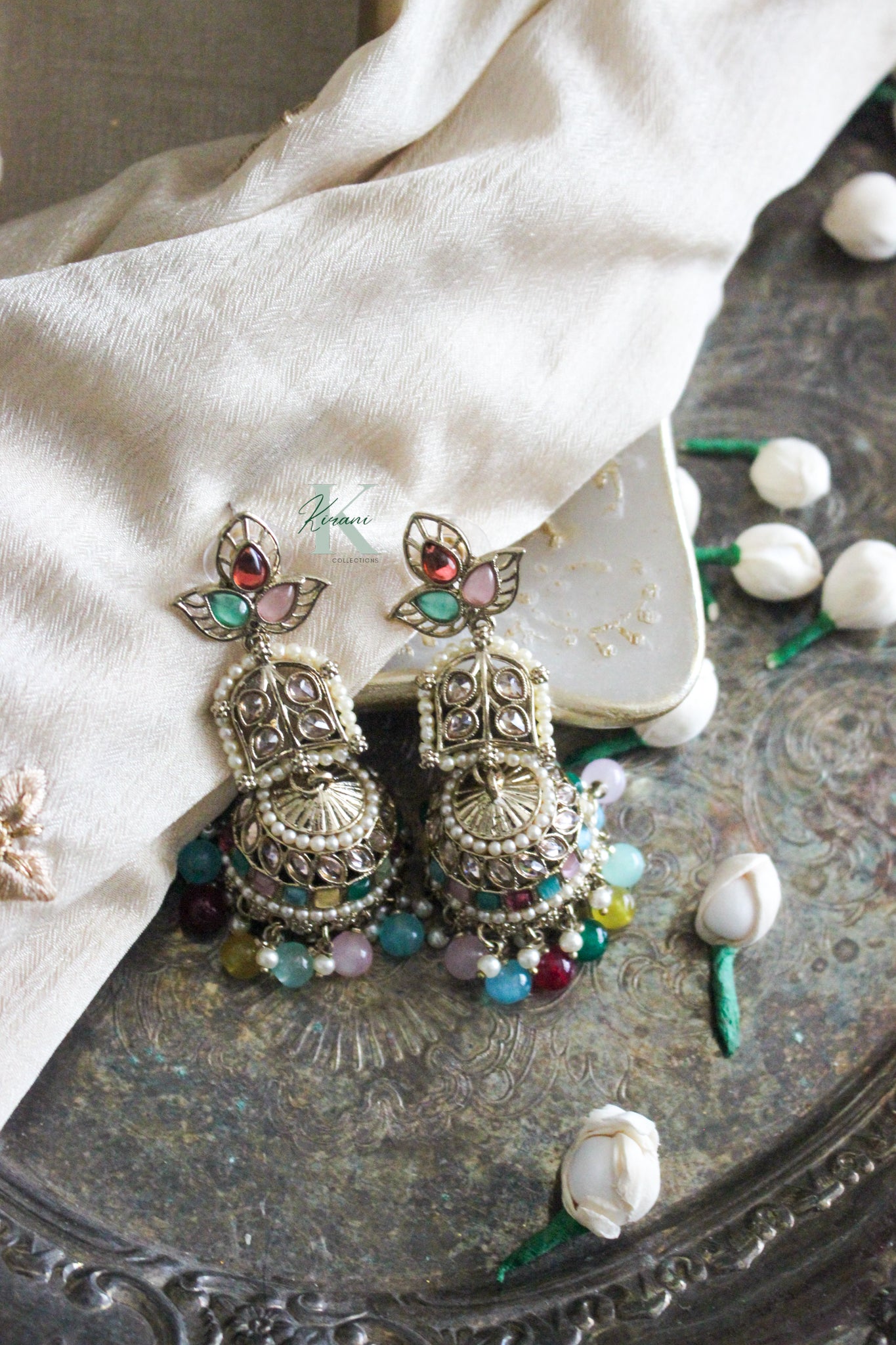 MEHA - Multi Coloured Earrings