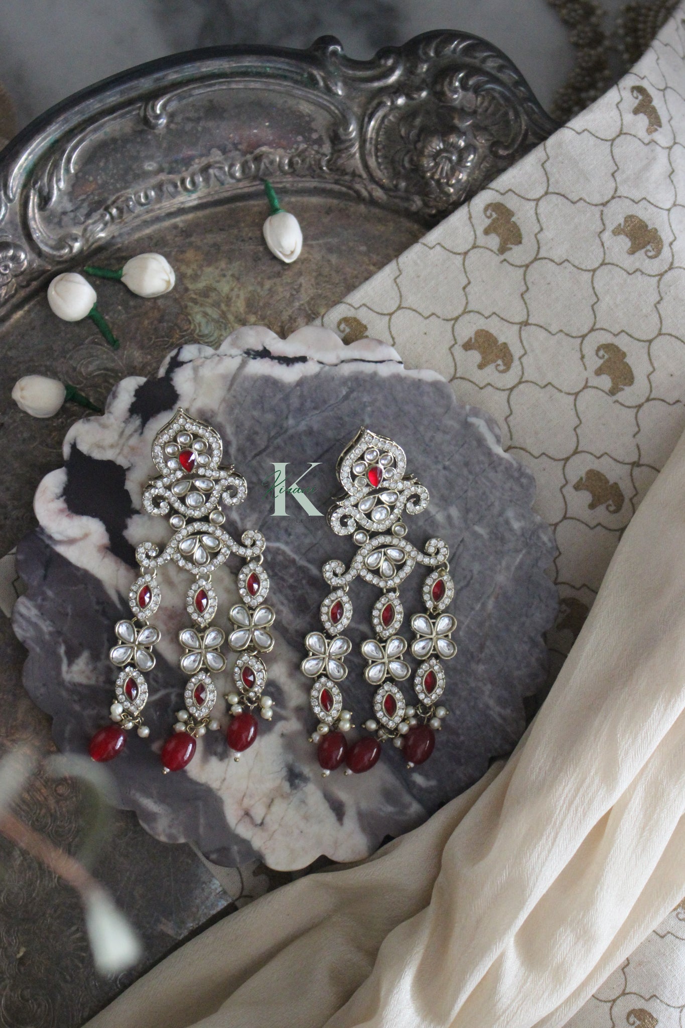 TARLA - Red Earrings