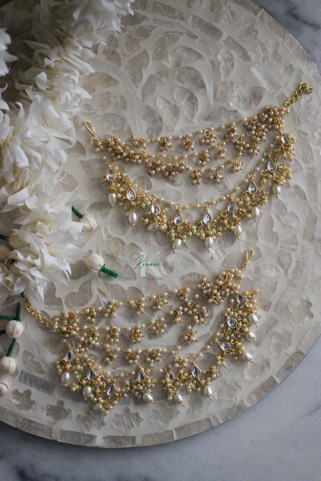 SYRA Golden Shahare - Earring/Hair Accessory