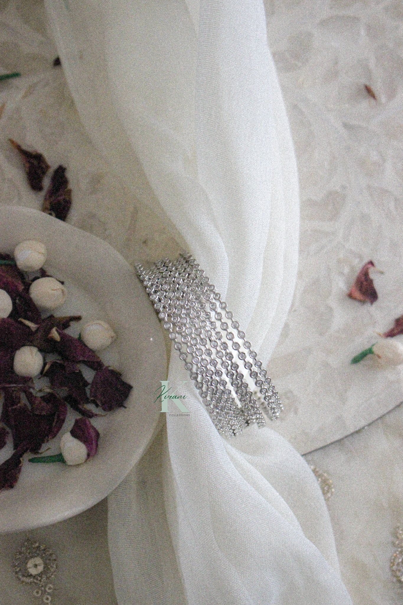 YANVI - 2.10 Silver Bangles