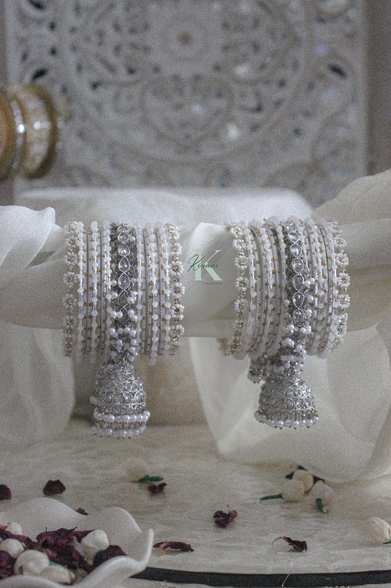 LEYA - Silver Bangle Set