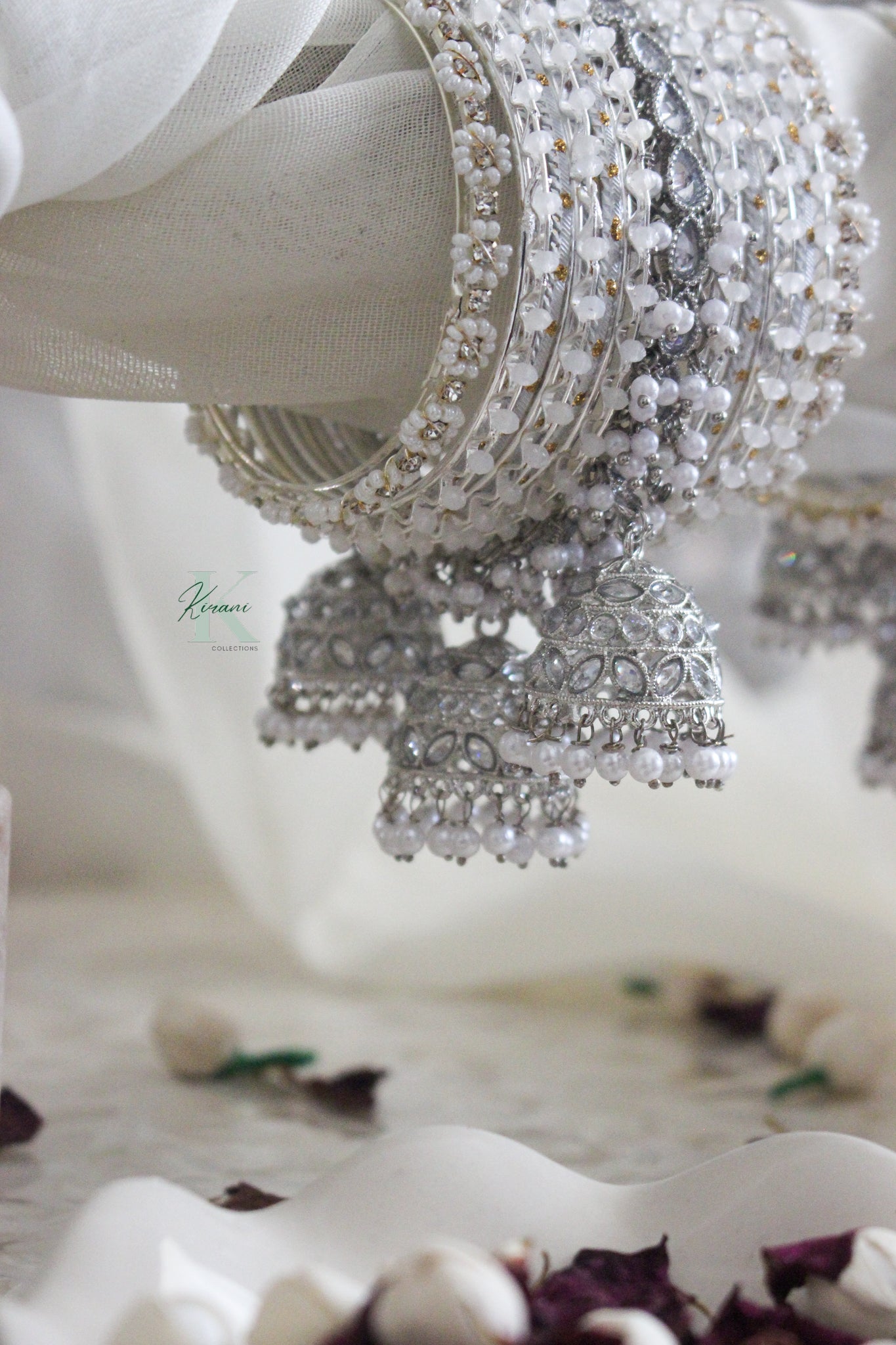 LEYA - Silver Bangle Set