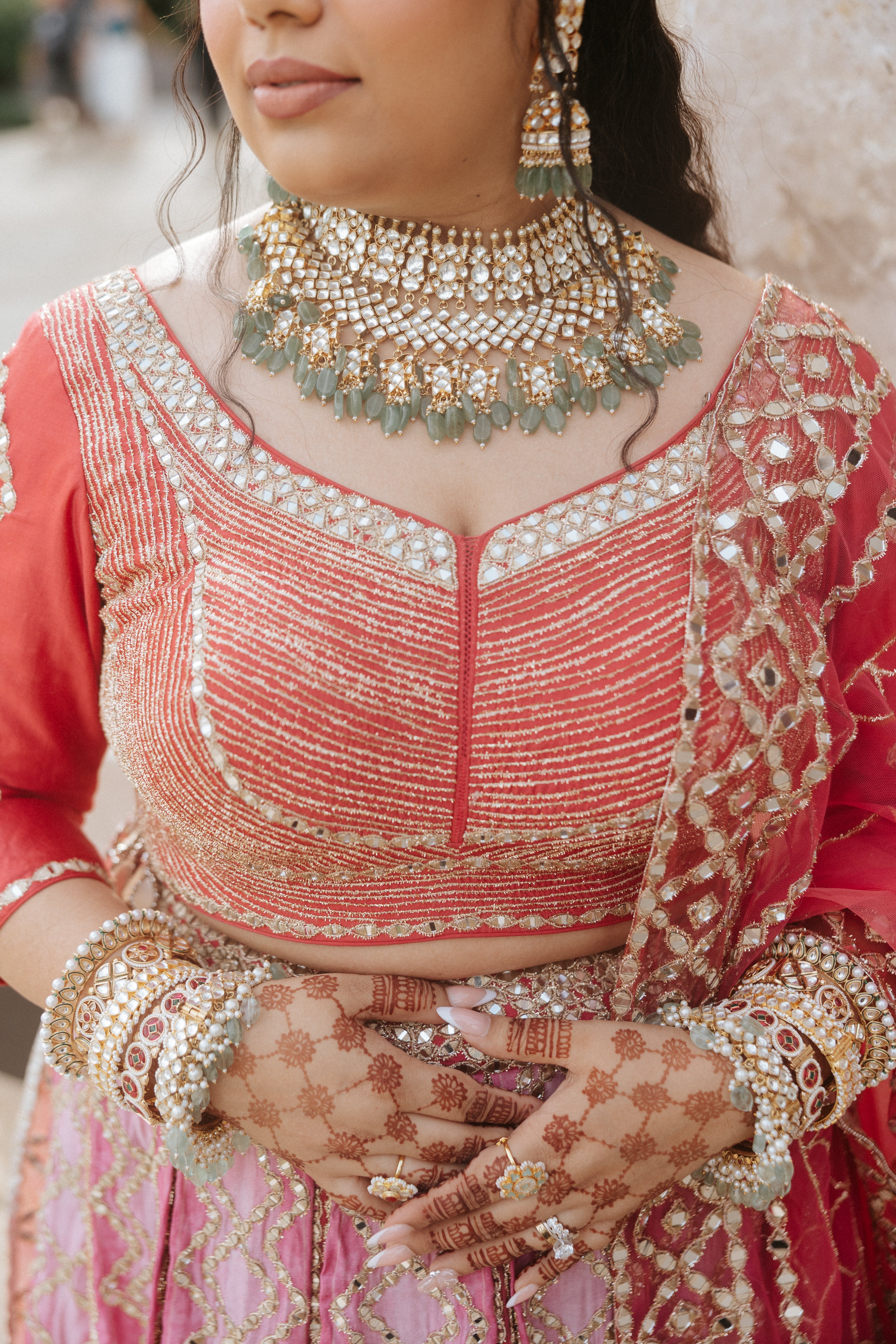 SAIRA - Bridal Pachi Kundan Set - PRE-ORDER