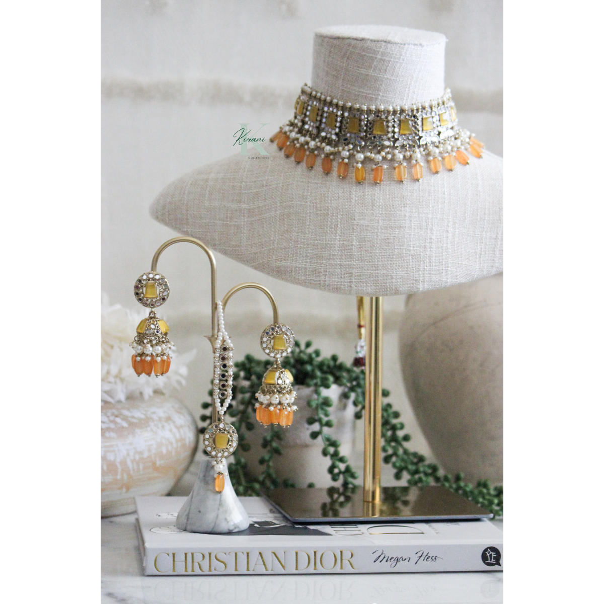 HINA - Yellow Necklace Set