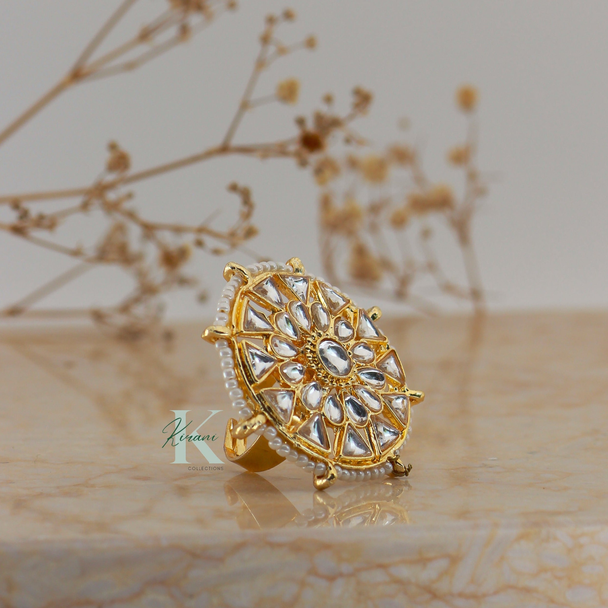 AURORA - Kundan Ring