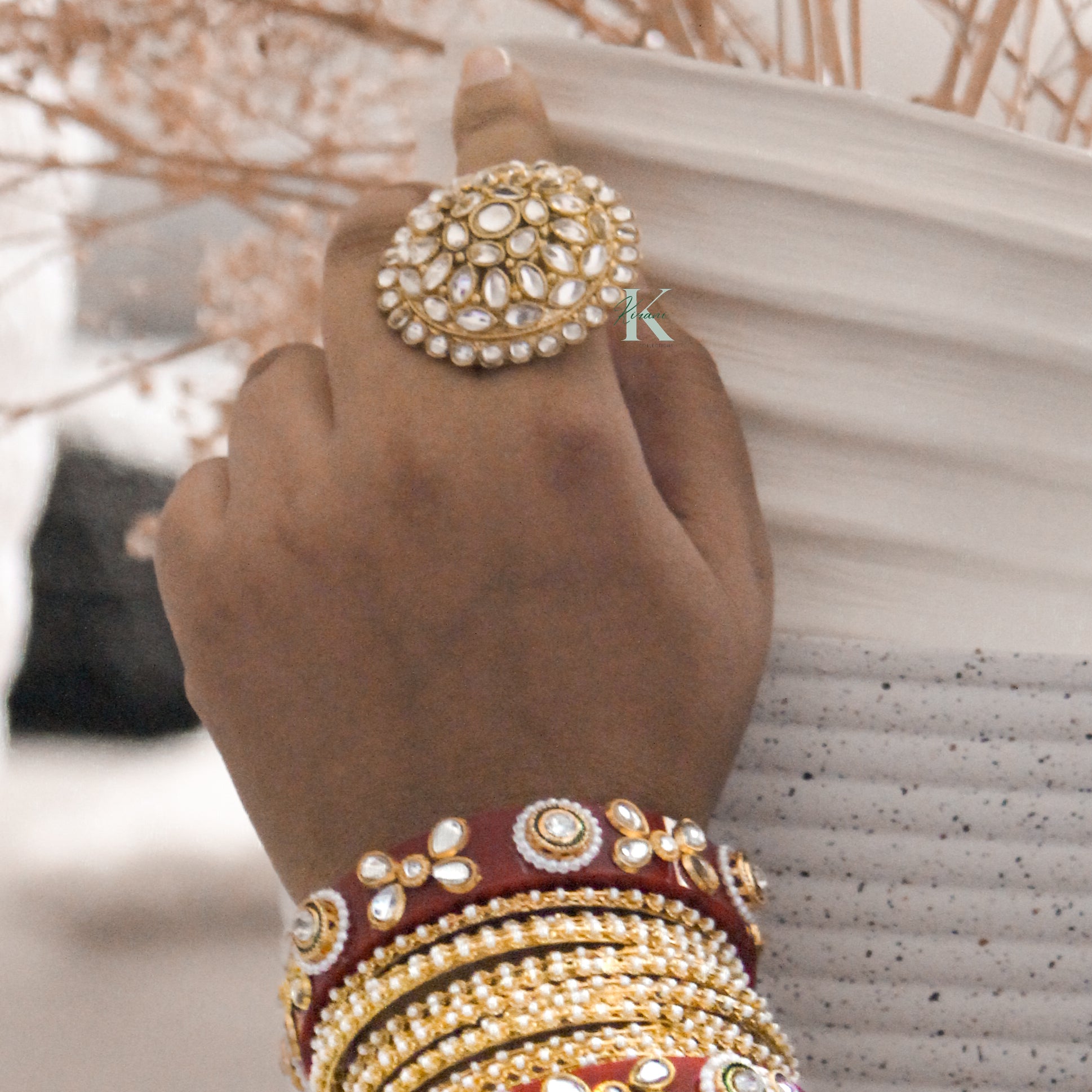 Kundan Ring - Style 1