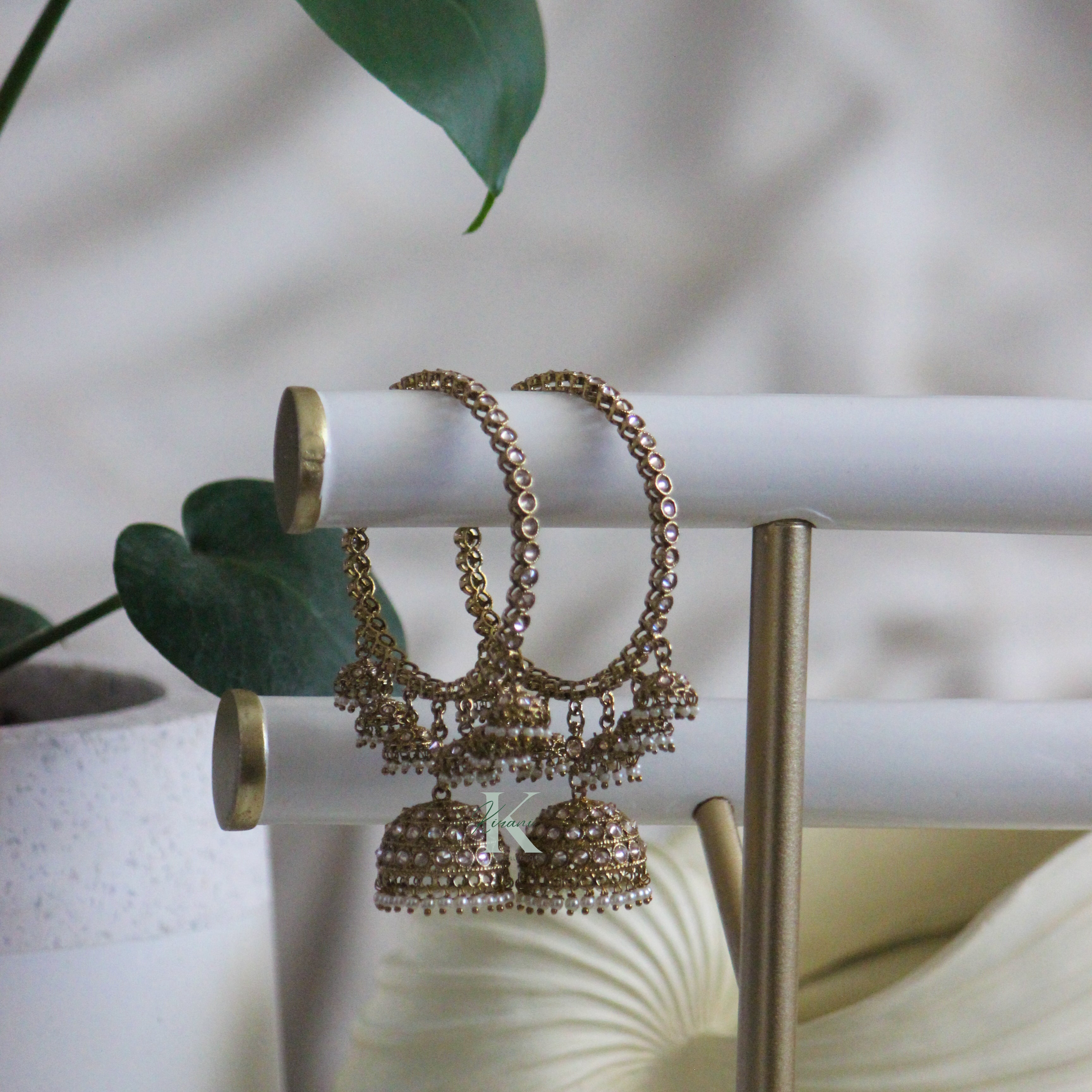 SHILPA - 2.10 Gold Jhumki Bangles