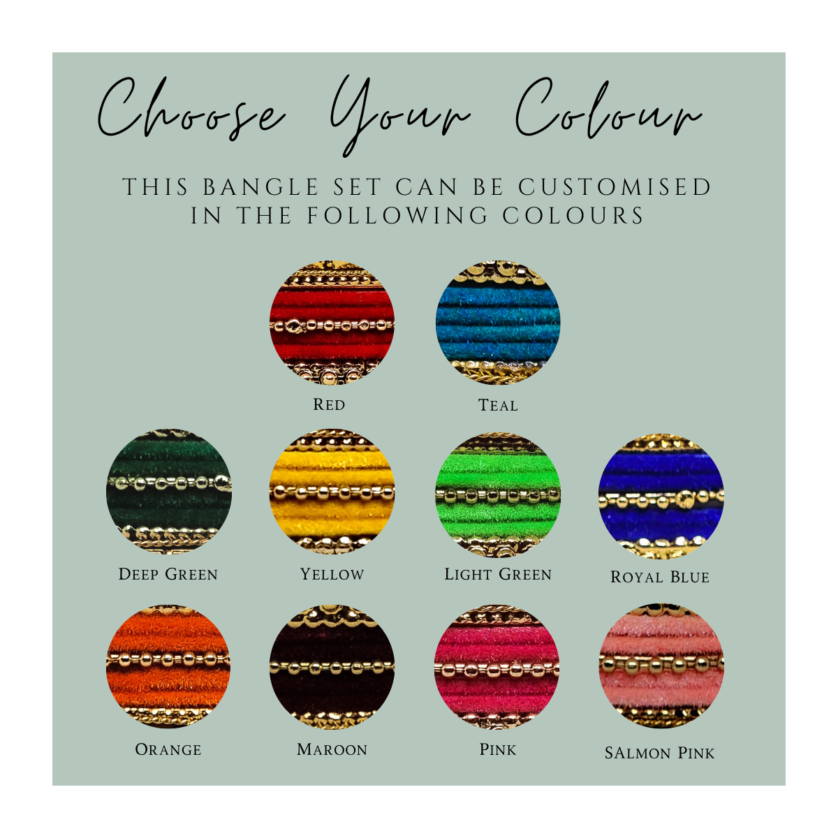 RABIA - Bangle Set for Both Hands