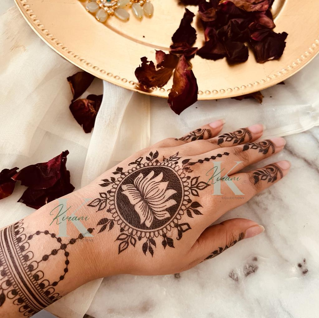 Henna/Mehndi Tattoo - Design 6