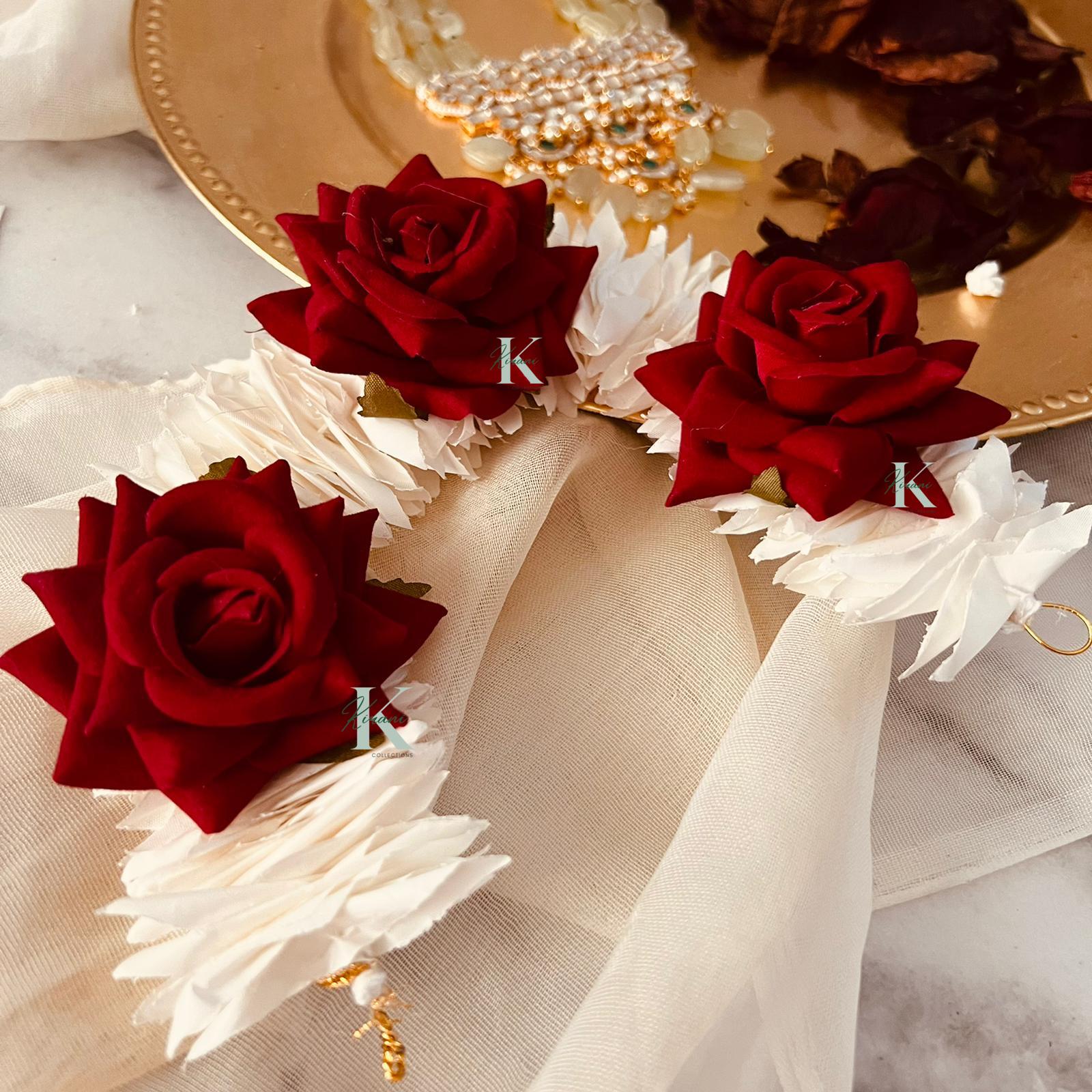 Red Rose Hair Accessory