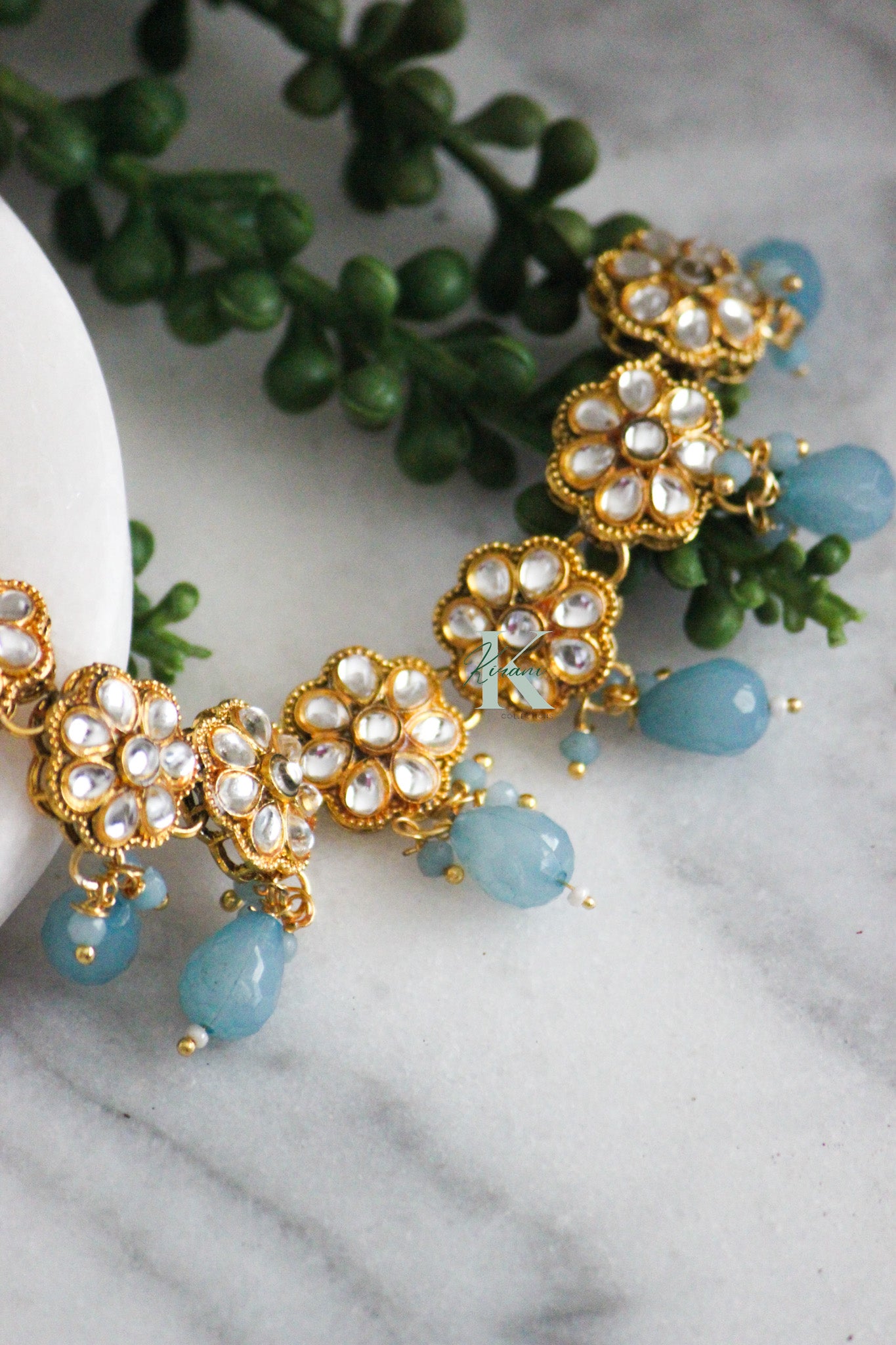 AYLA - Blue Sahare Earrings