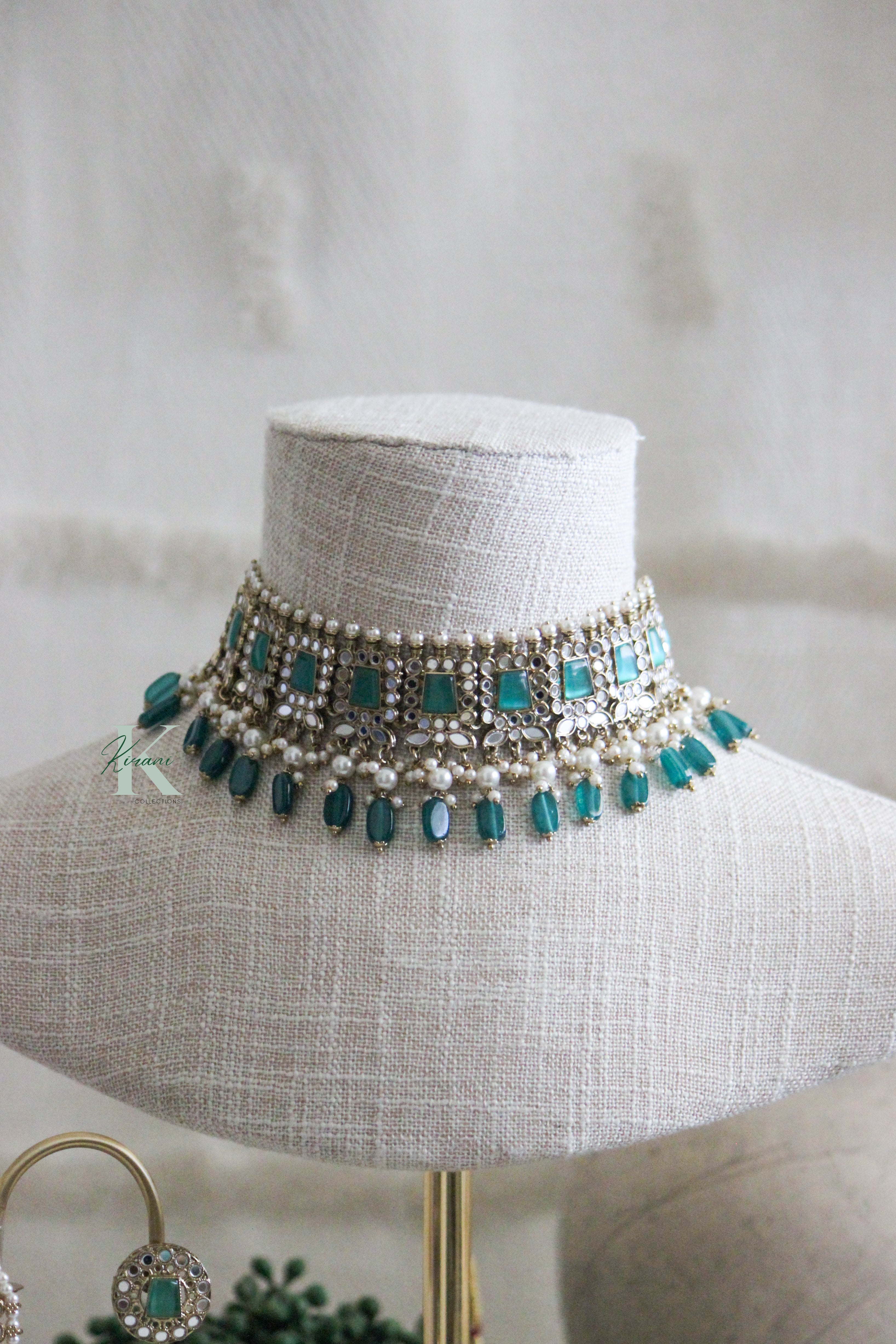 HINA - Green Necklace Set
