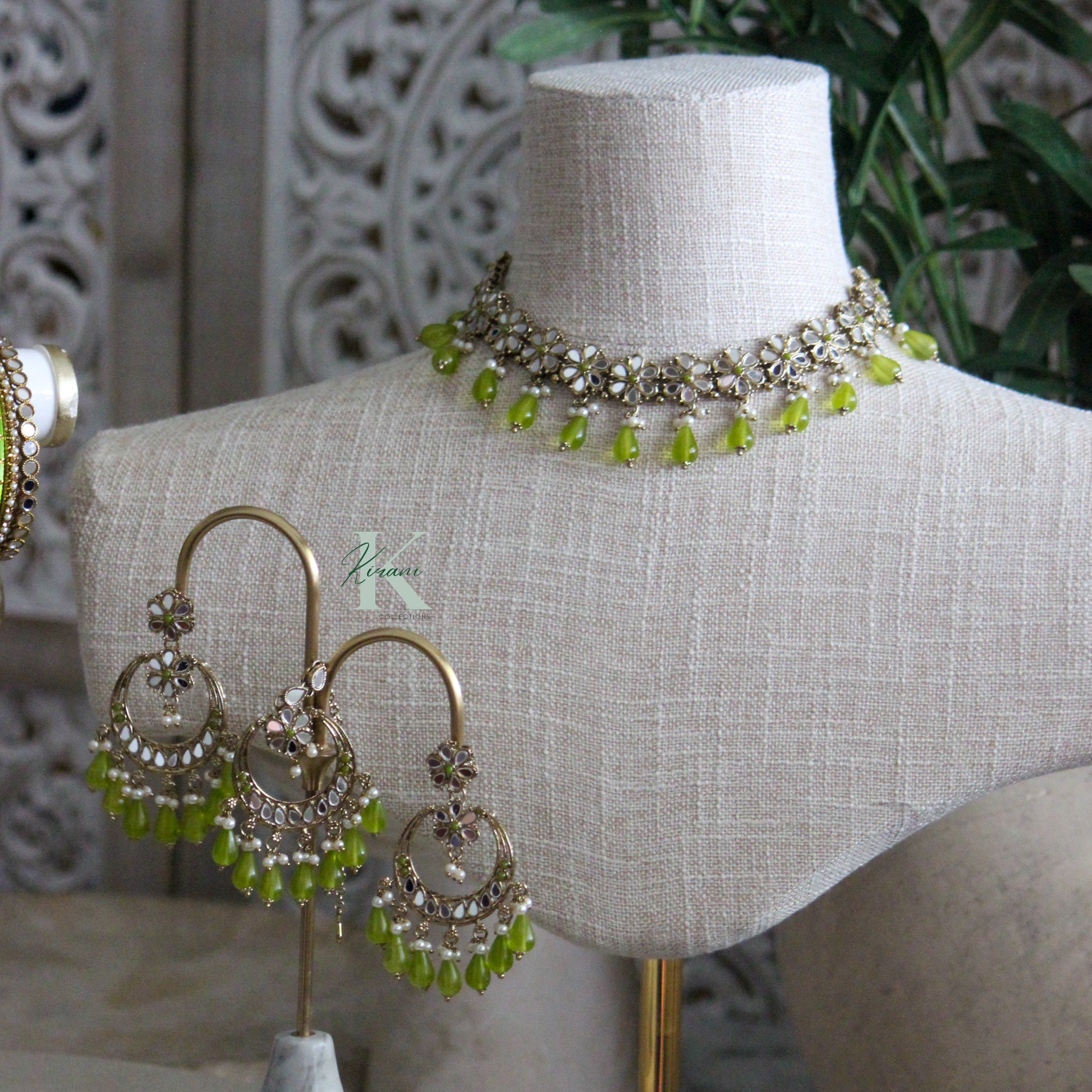 LILLY - Olive Necklace Set