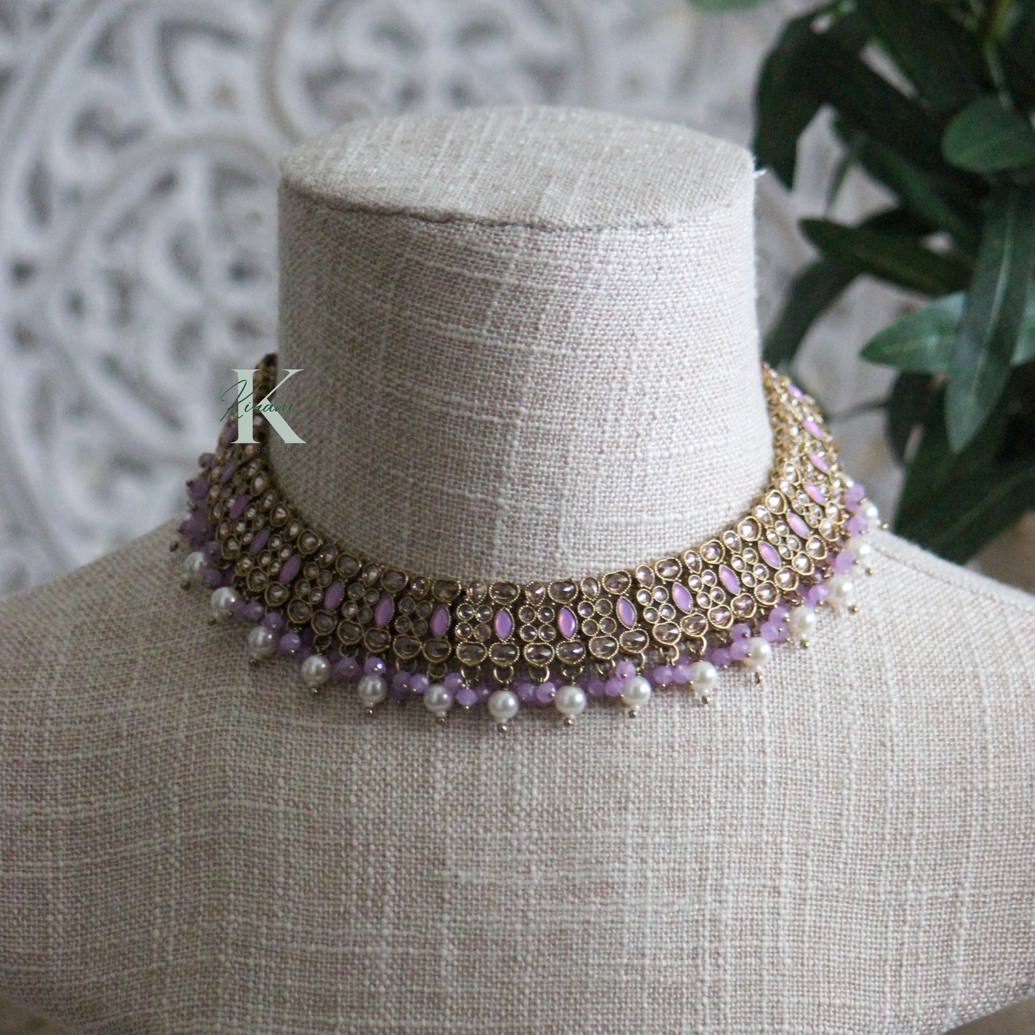 AILANA - Lilac Necklace Set
