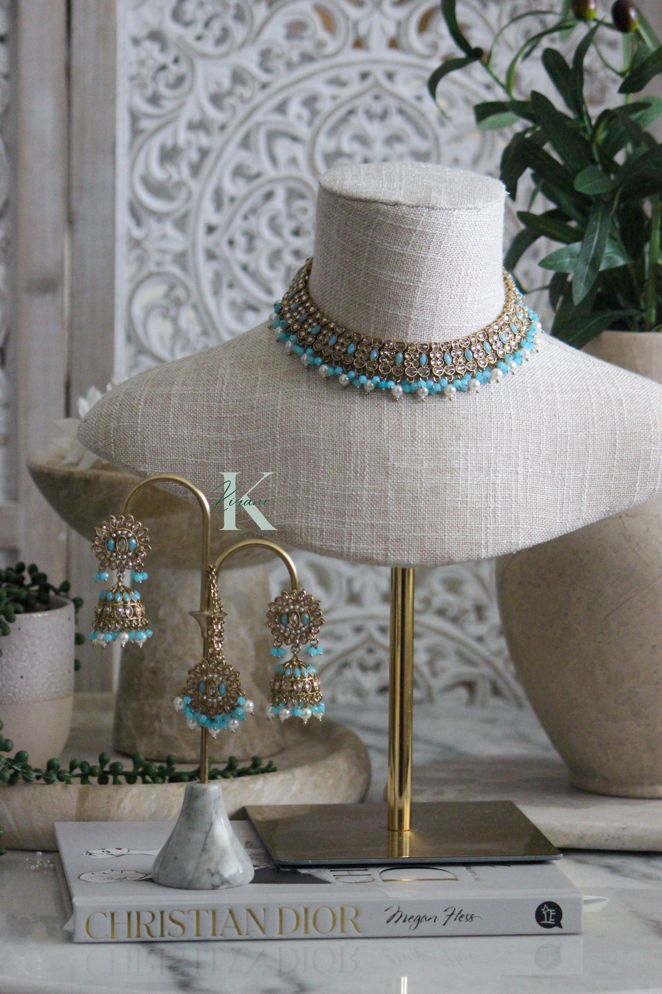AILANA - Light Blue Necklace Set