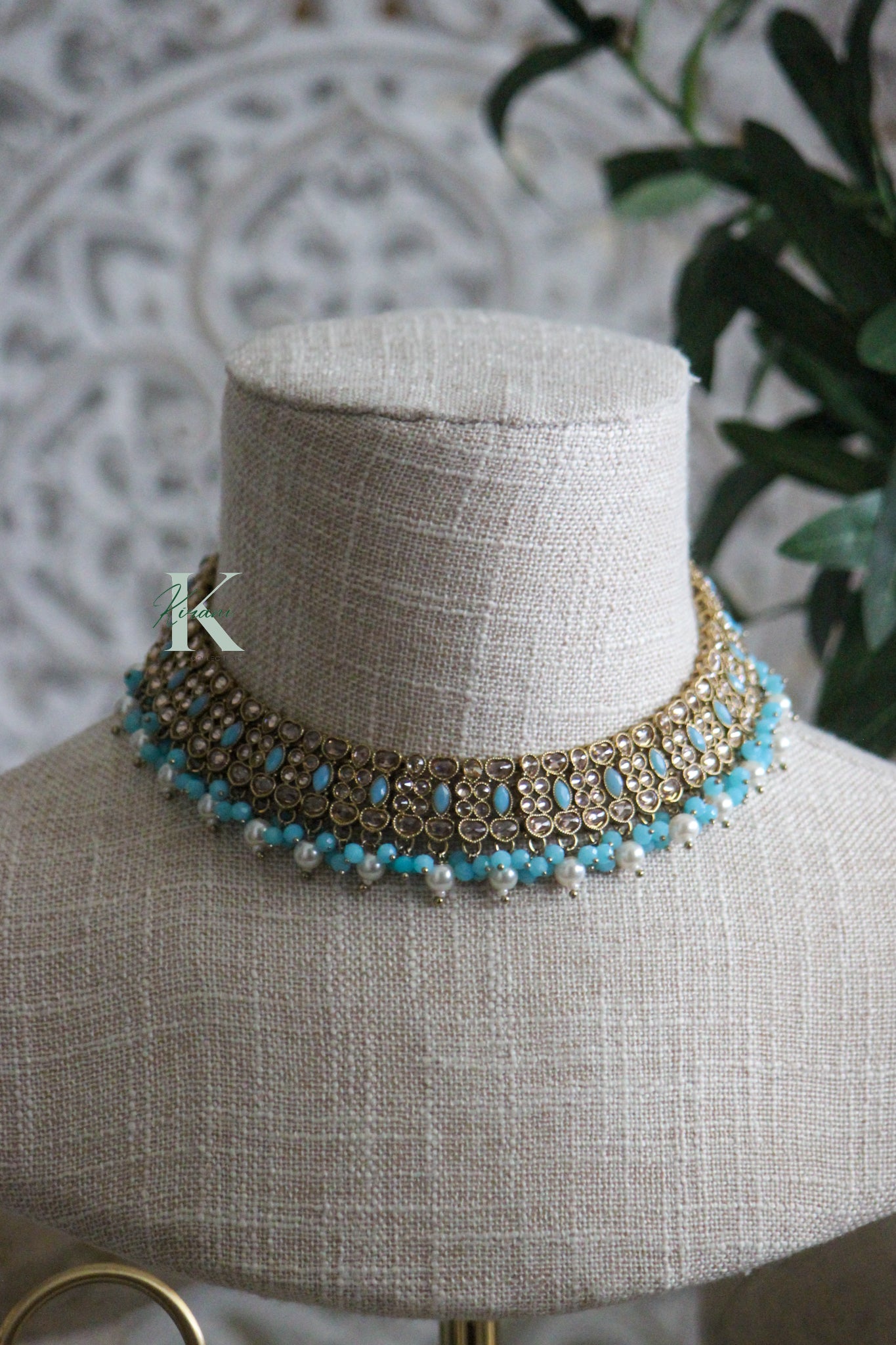 AILANA - Light Blue Necklace Set