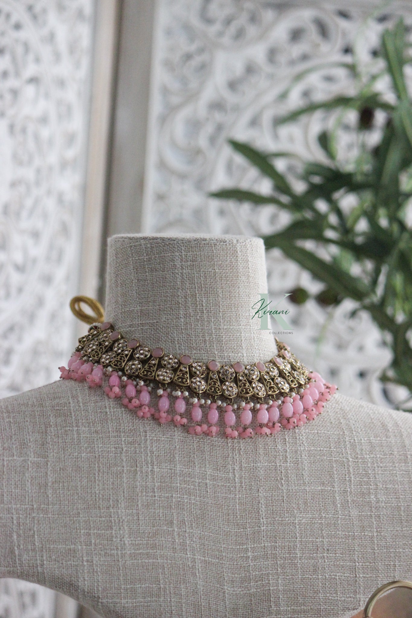 DAYANA - Pink Necklace Set