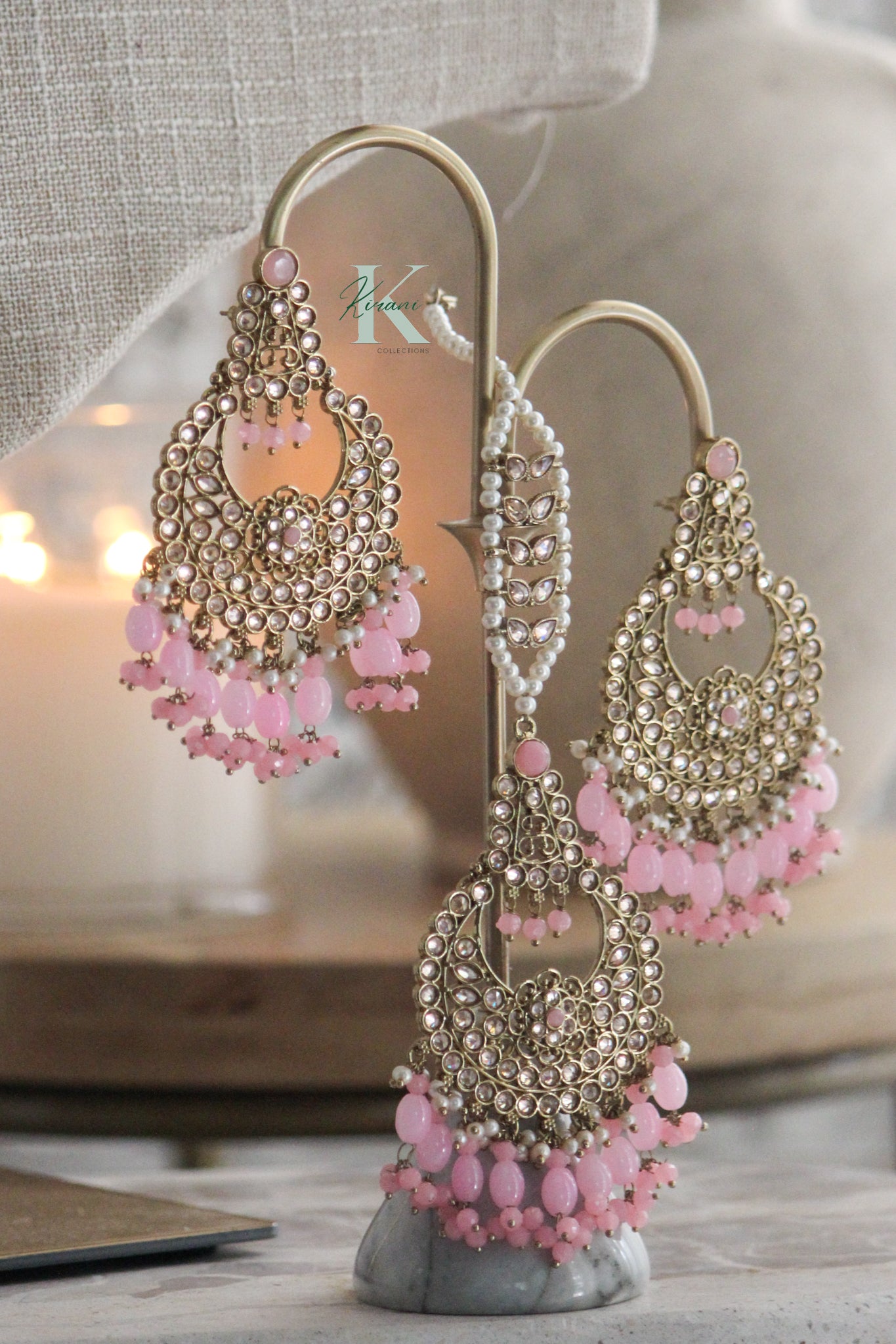 DAYANA - Pink Necklace Set