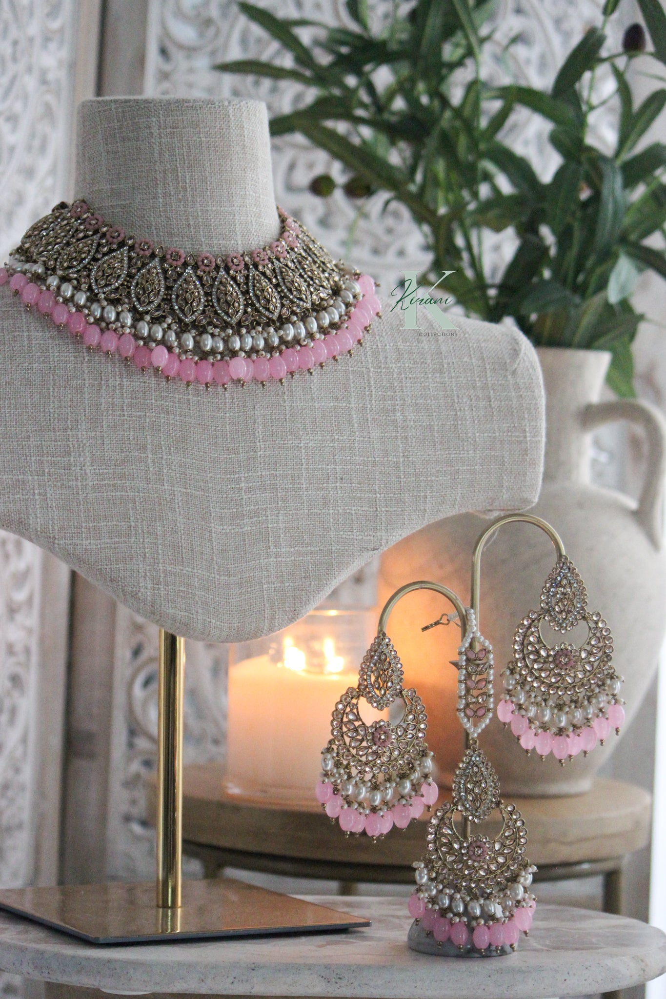 HARMONIA - Pink Necklace Set