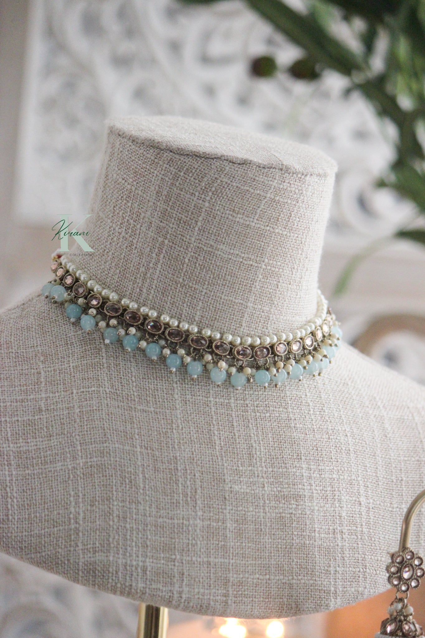 MILLIE - Light Blue Necklace Set