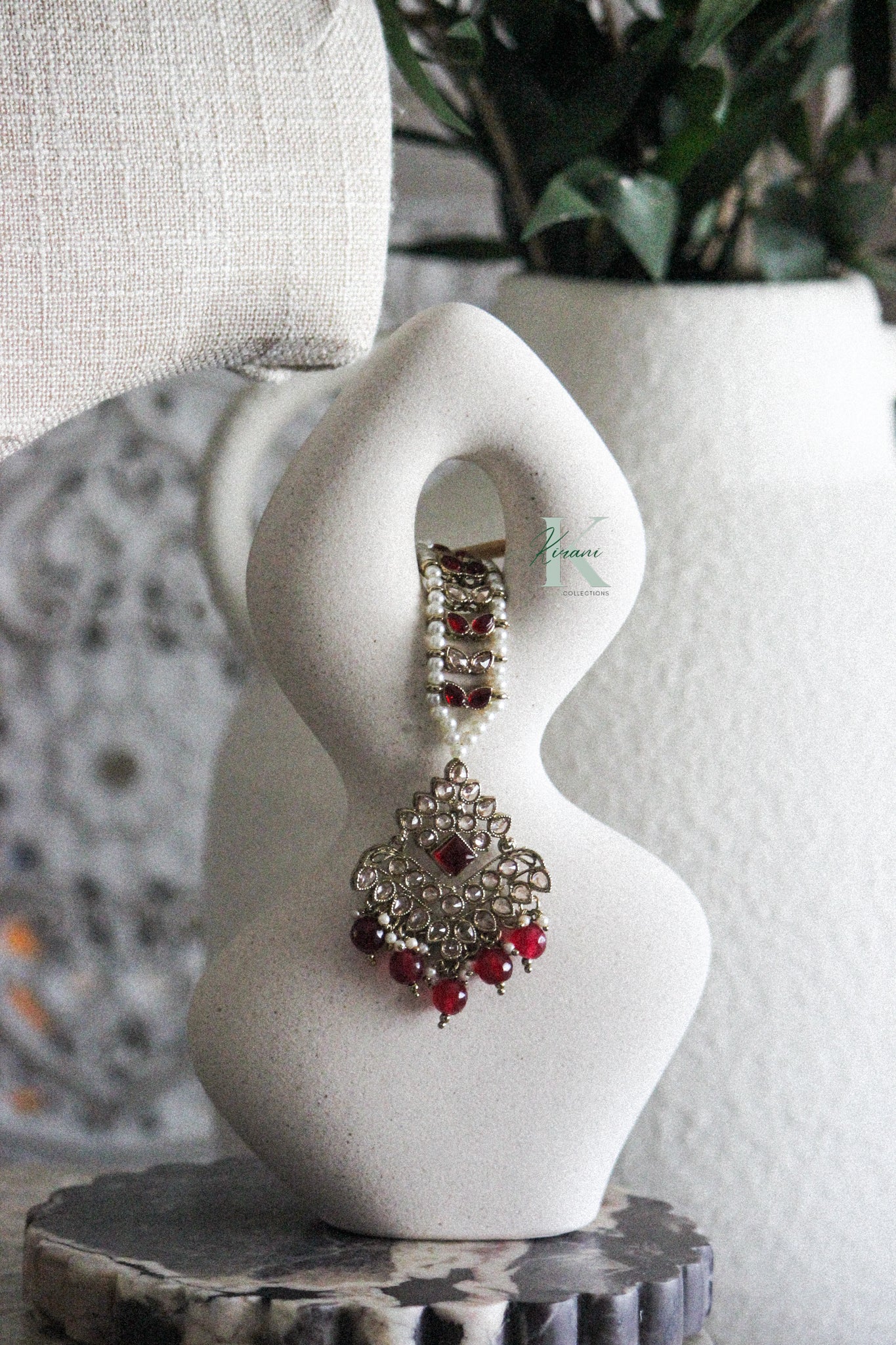 IRIS - Red Necklace Set