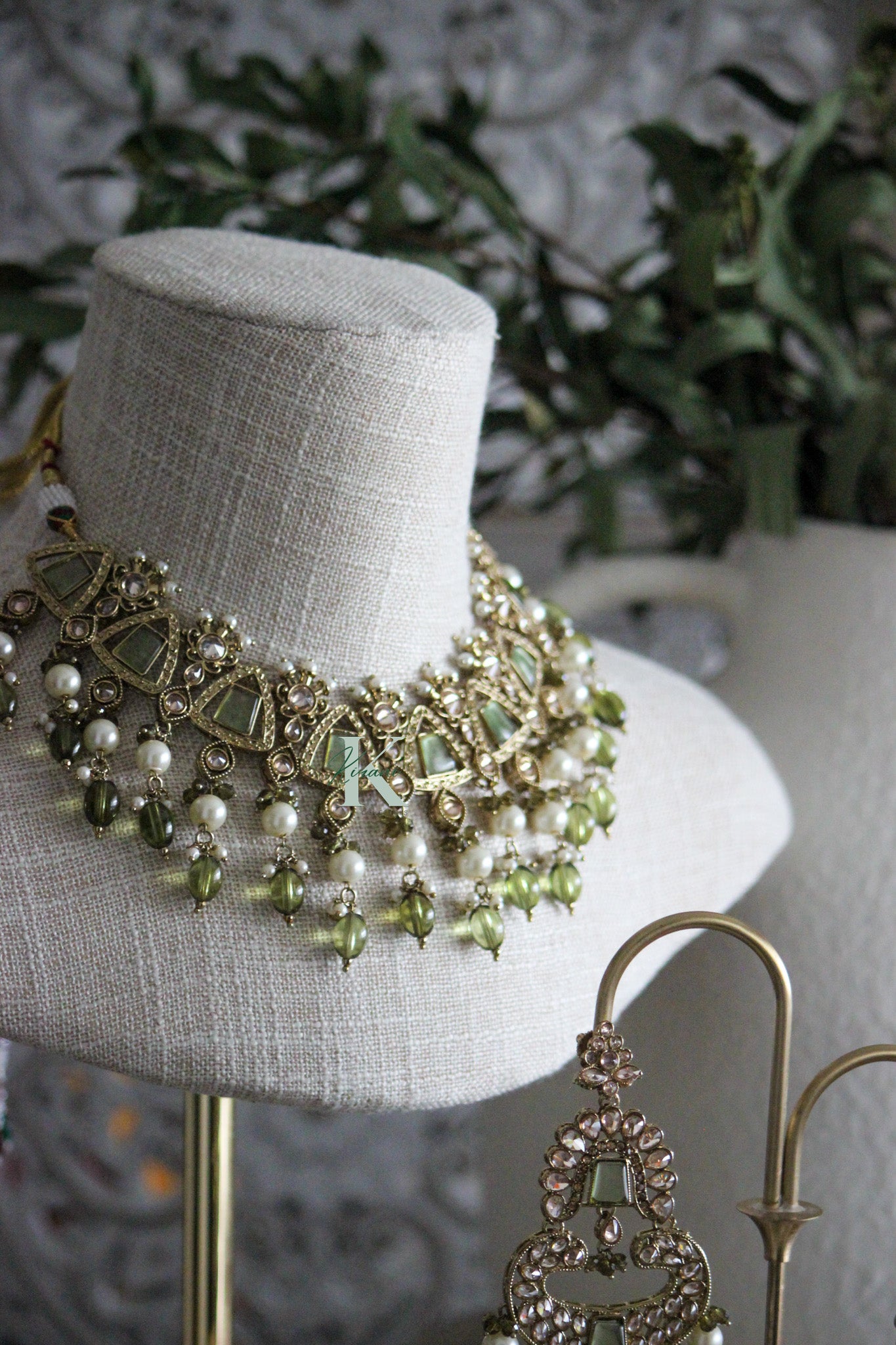 SARAHI - Green Necklace Set