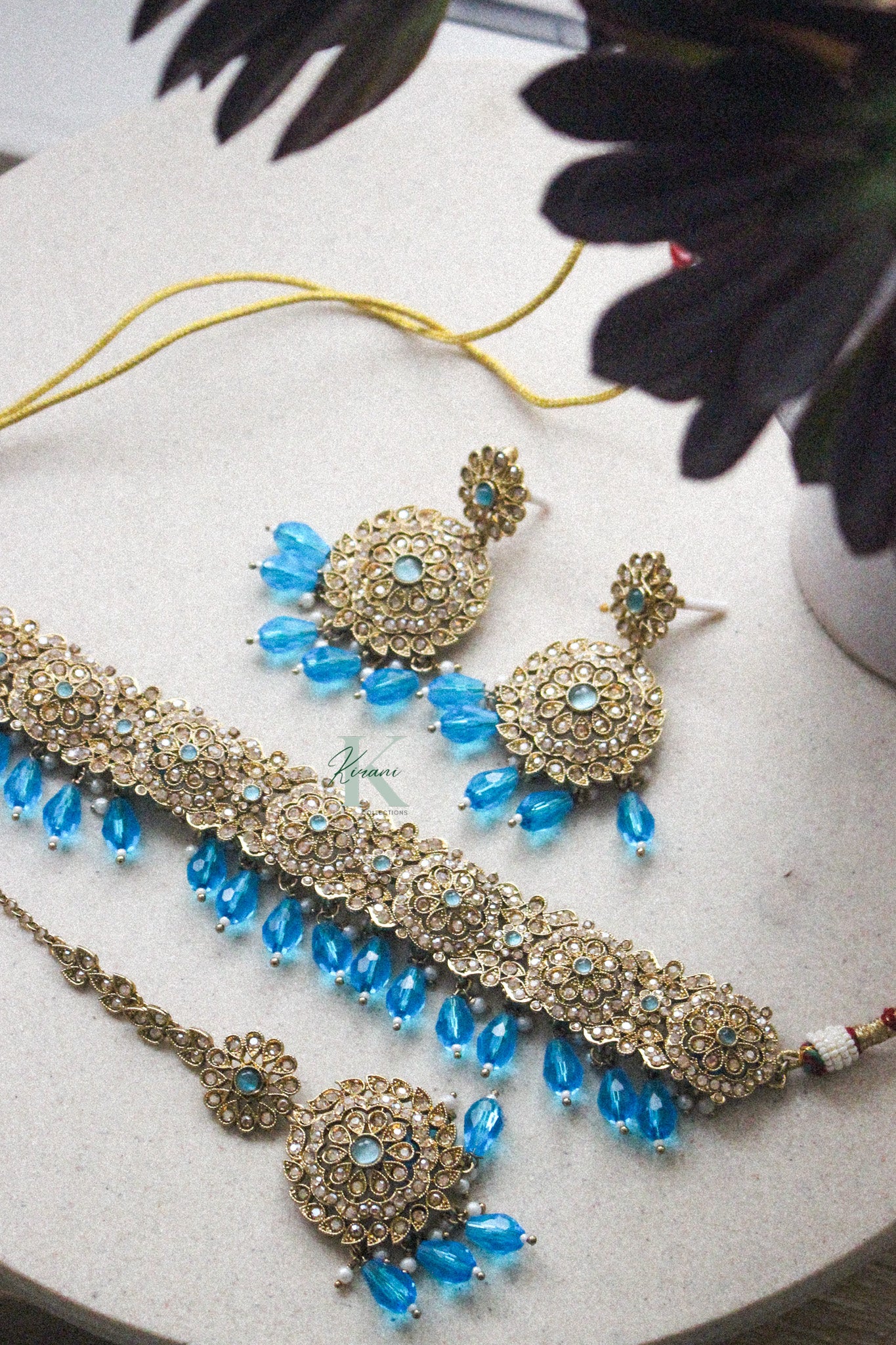 CECILLIA Blue Necklace Set