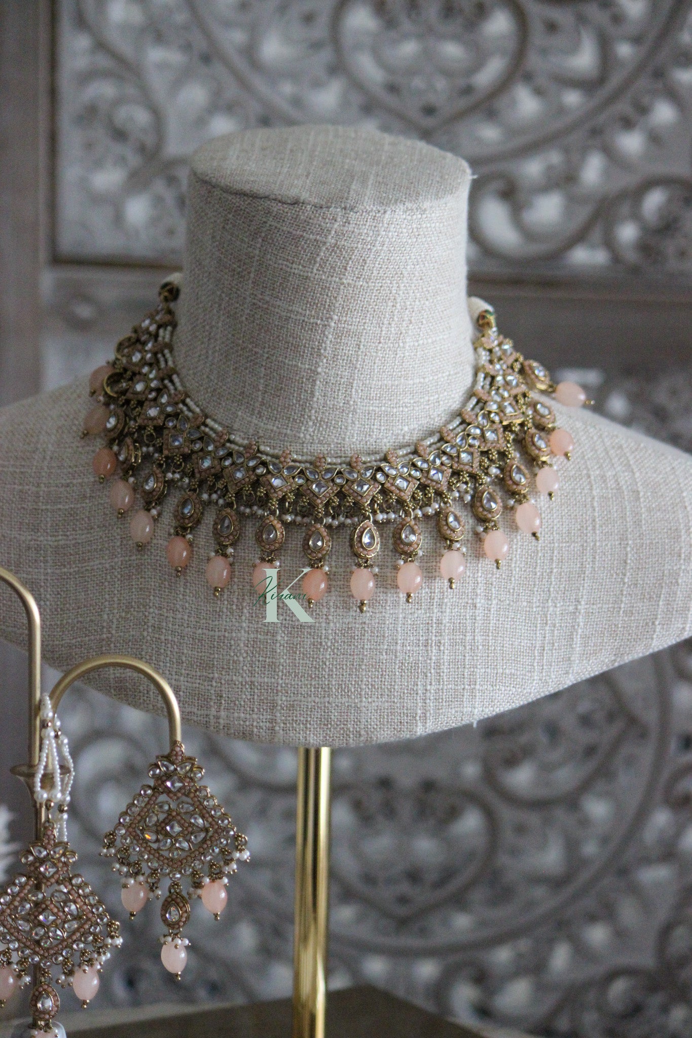 JESSLENE Pink Necklace Set