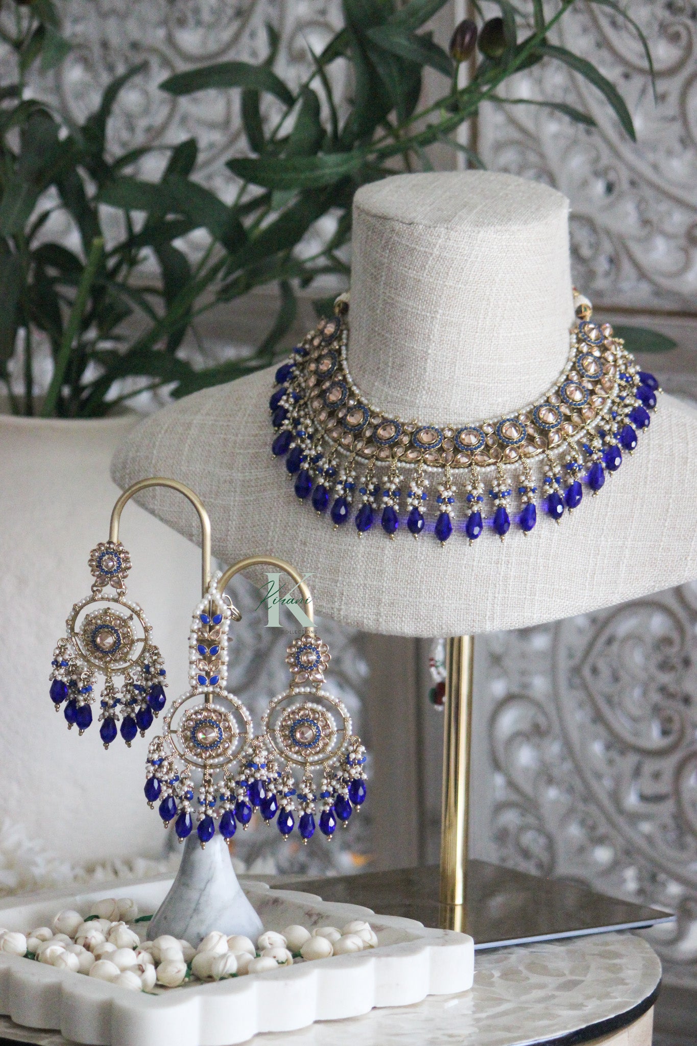 BLANCHE Royal Blue Necklace Set