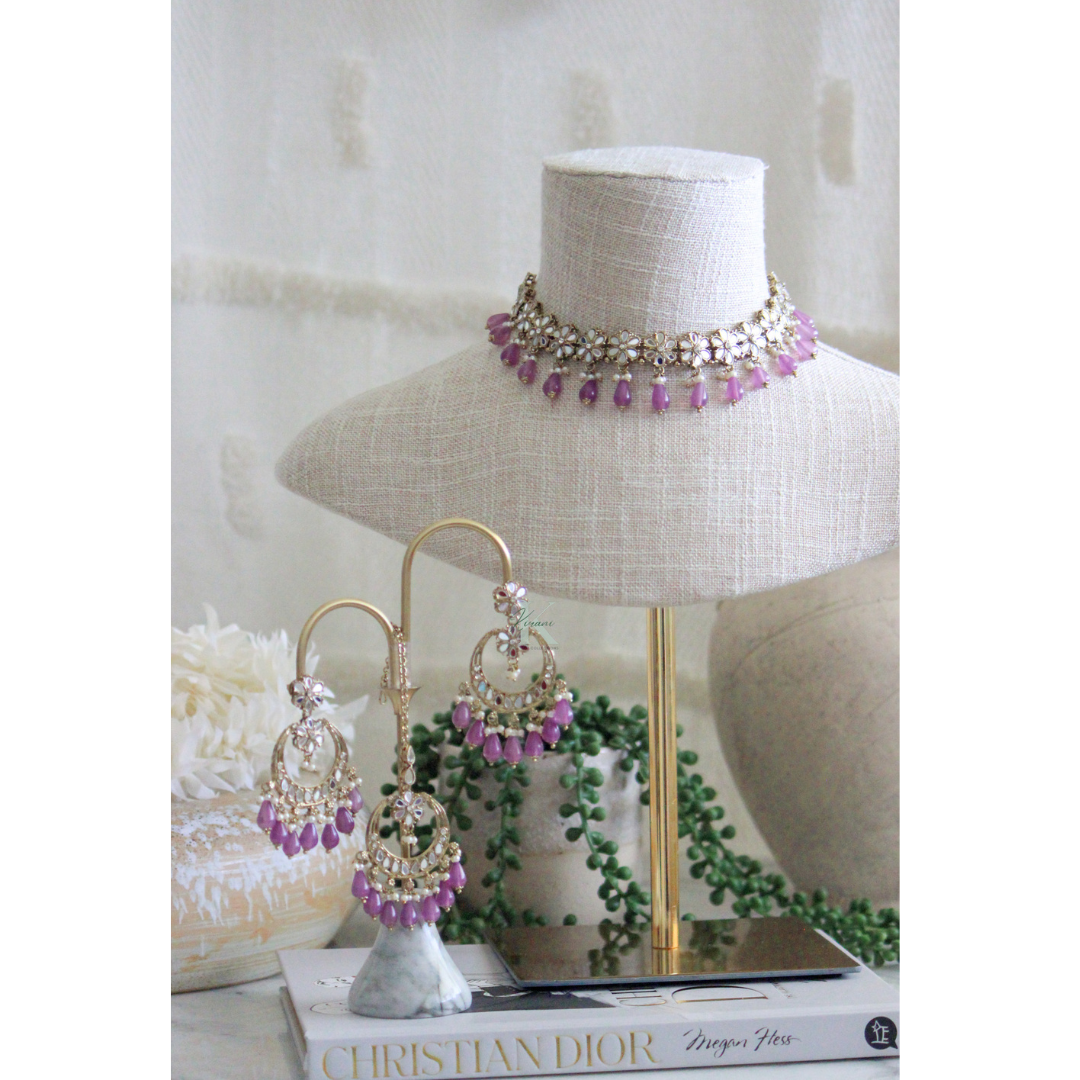 LILLY - Purple Necklace Set