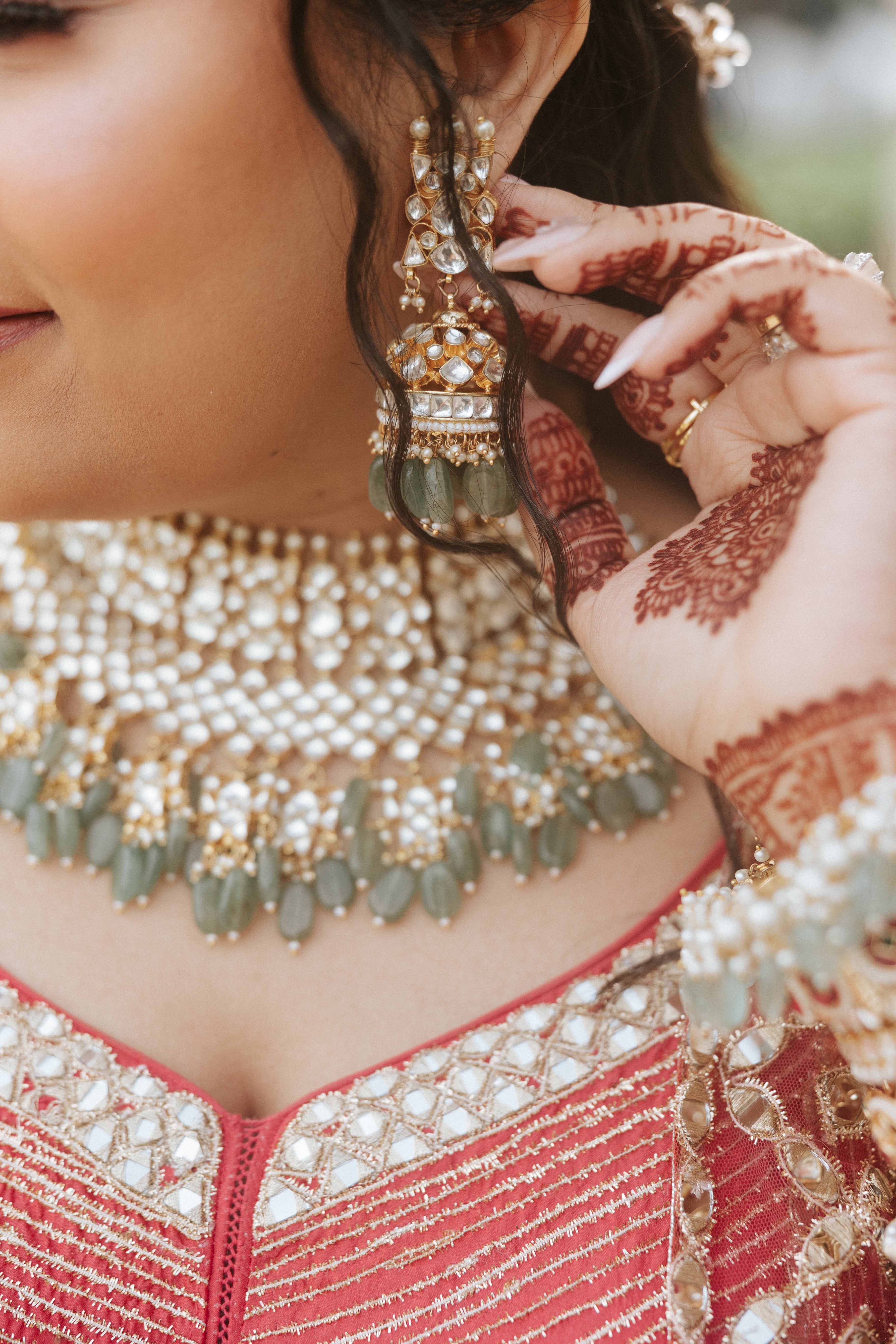 SAIRA - Bridal Pachi Kundan Set - PRE-ORDER