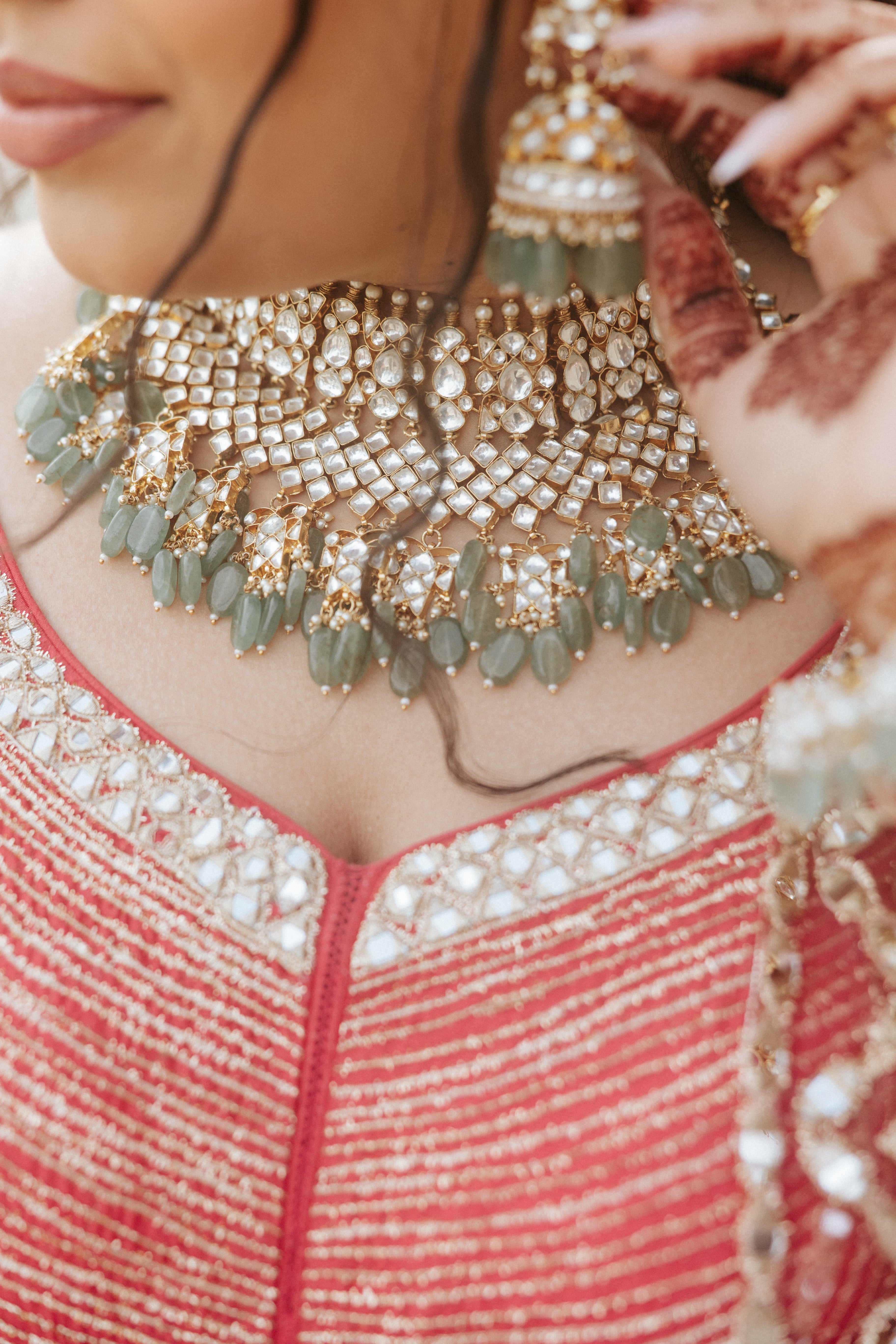 SAIRA - Bridal Pachi Kundan Set - PRE-ORDER