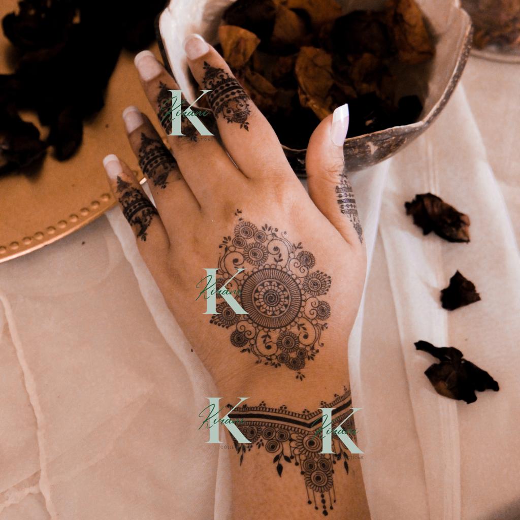 Henna/Mehndi Tattoo - Design 5