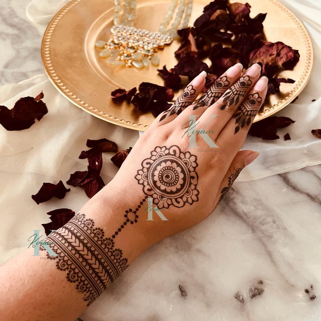 Henna/Mehndi Tattoo - Design 4