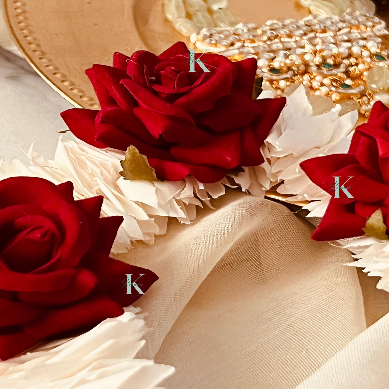 Red Rose Hair Accessory